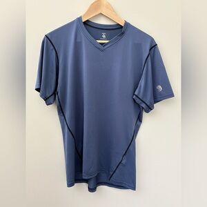 Mountain Hardwear Athletic Tshirt Blue Size Medium